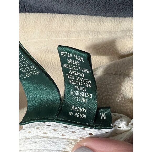 Lauren Ralph Lauren Reversible Vest Medium Womens  Tan natural capsule - Picture 7 of 11